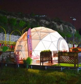 平果河南球形帐篷-室外浪漫乐园